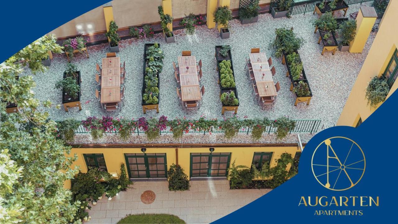 Augarten Apartments Wina Bagian luar foto